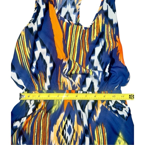 Mezzanine | Patterned Sleeveless Mini Dress Size S Small - Picture 10 of 12